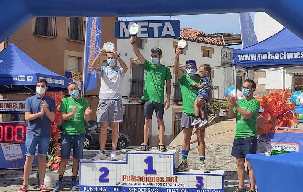 Alán Otero, segundo en el Trail TejaresBull 2021