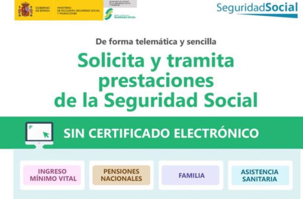 Nueva plataforma para realizar gestiones en la Seguridad Social