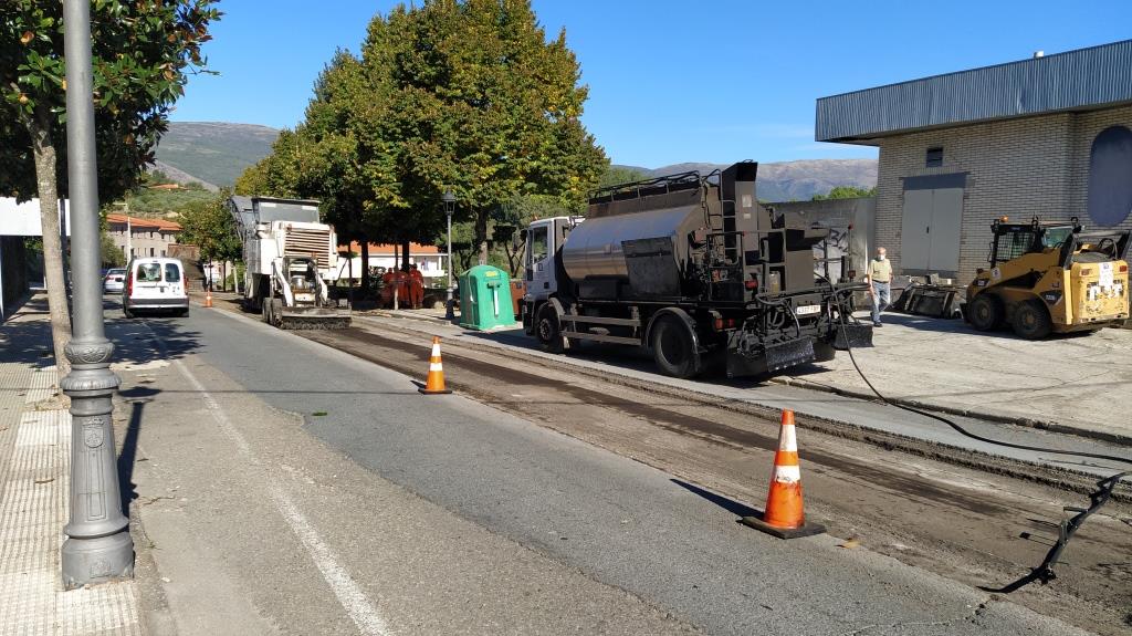 Comienzan las obras de rehabilitación del filme de la EX-203 a su paso por Jaraíz