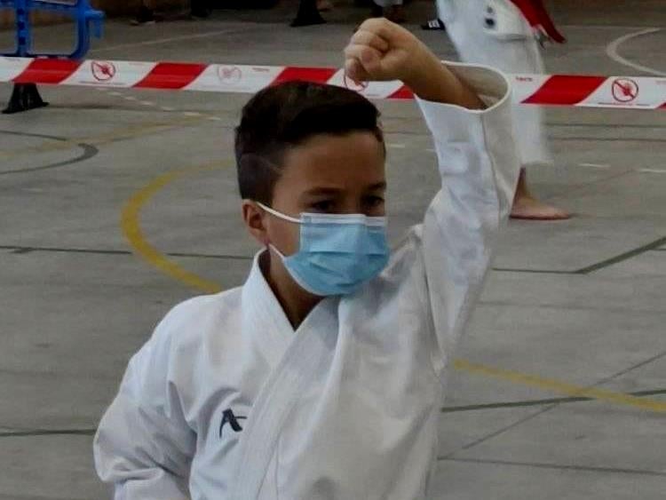 Ernesto Marcos Alegre, medalla de bronce en el Campeonato Internacional de Karate Villa de Mora