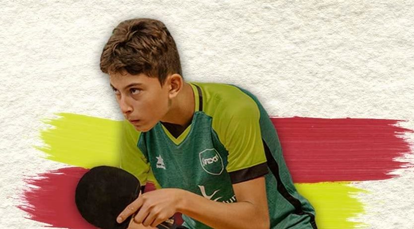 Marlon López convocado por la selección española de tenis de mesa