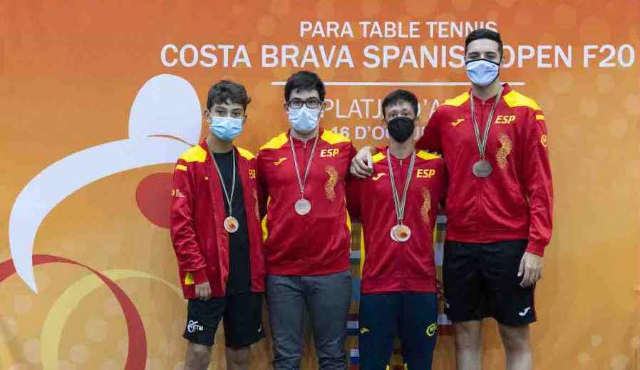 Marlon López, medalla de bronce en el Costa Brava Spanish Para Open 2021