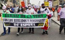 Presencia destacada de jaraiceños en la manifestación de Madrid por las pensiones