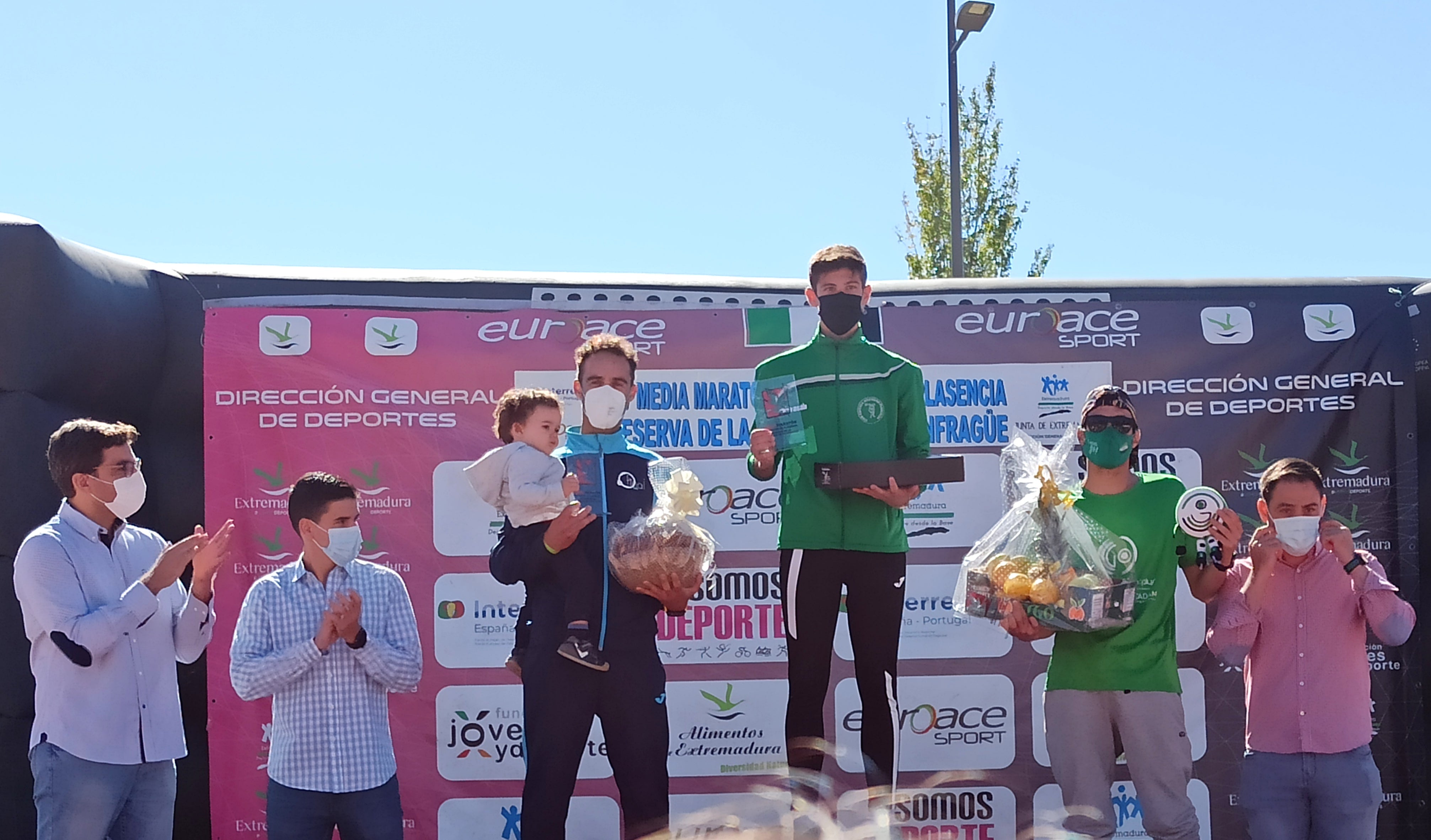 Nahum Melchor Torres, campeón de la media maratón de Malpartida de Plasencia