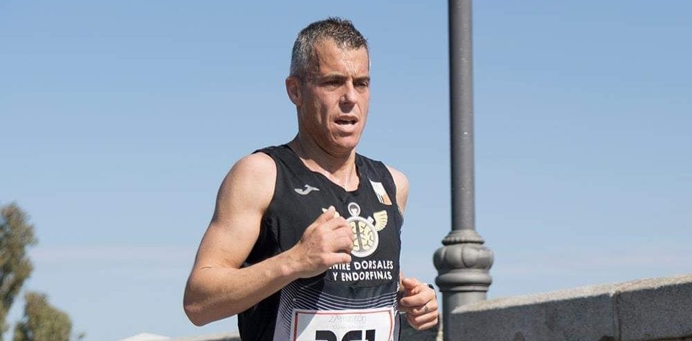 Alán Otero, medalla de bronce en la media maratón de Navalmoral