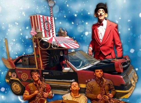 Esta tarde, pasacalle a cargo de Teatrapo Producciones con el montaje 'Christmas Show Band'