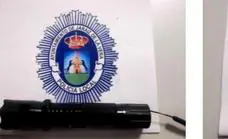 La Policía Local incauta un dispositivo táser y una navaja a dos alumnos del instituto
