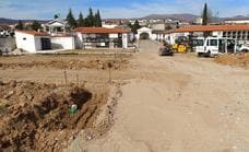 Comienzan las obras de ampliación de la calle principal del cementerio nuevo