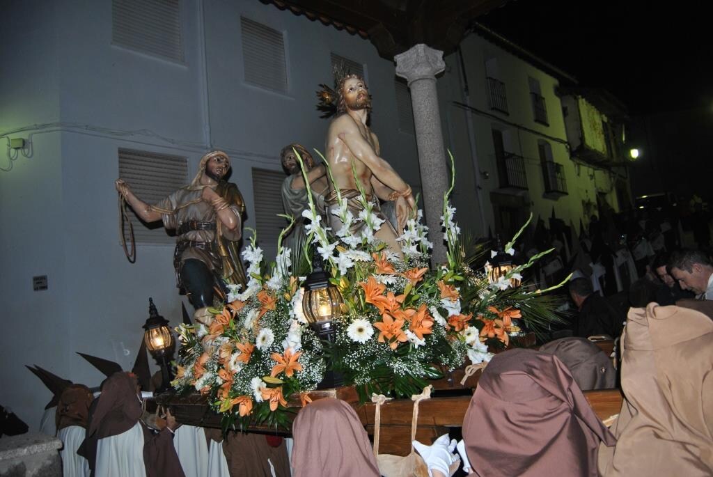 El Amarrado entrando en Santa María. 