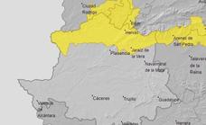 Alerta amarilla por lluvias en el norte de la provincia de Cáceres