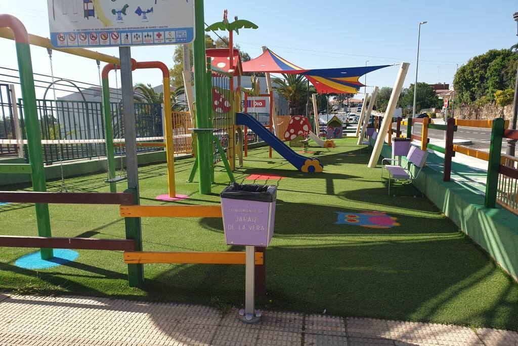 Reabierto el parque infantil de la estación de autobuses tras las obras de mejora