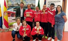 El equipo de petanca de Vera Plena Inclusión, el mejor de los Juegos Deportivos Extremeños Especiales