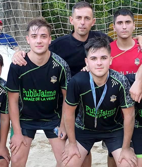 Iván Arjona y Jesús Torres disputarán el Campeonato de España de Fútbol Playa