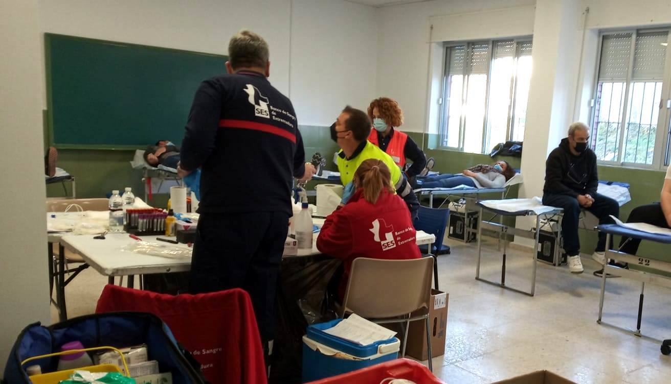 El Banco de Sangre de Extremadura recoge 79 bolsas en la segunda colecta de este año