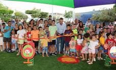 El parque infantil de La Laguna estrena nuevas instalaciones