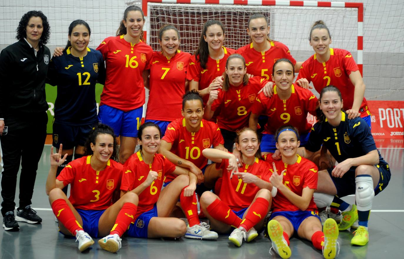 España gana el primer asalto ante Portugal
