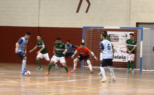 El Jerez Futsal trató de tu a tu al Ejido y le puso difícil la victoria 3-5