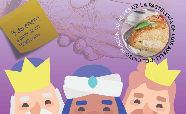 Este sábado, Chocolatada solidaria con roscón de Reyes a cargo de la Asociación de Alzheimer