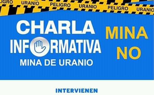 Jerez acoge este martes una charla informativa sobre la mina de uranio