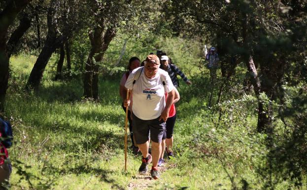 Más de 480 personas disfrutan y descubren nuevos parajes naturales de Jerez en la 'XI Ruta Templaria'