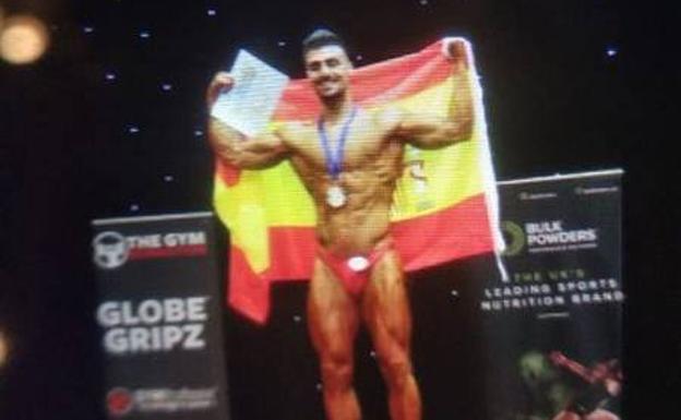 El jerezano José Antonio Santana, campeón de Europa de Culturismo Natural Sub 25