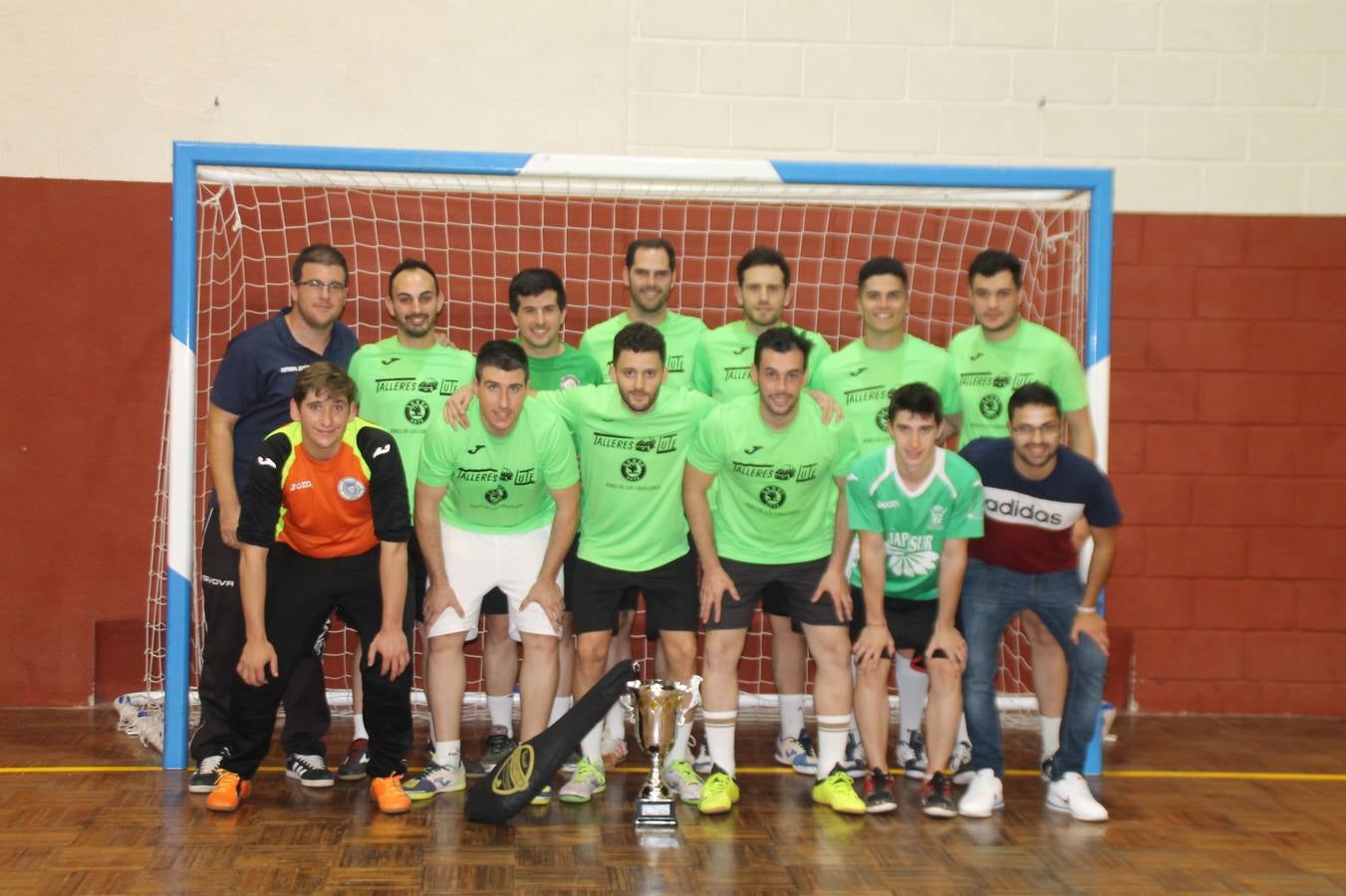 El equipo 'Talleres Lute' gana la Copa de Fútbol sala