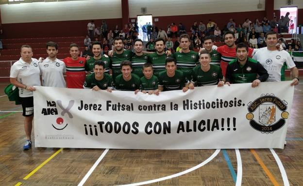El Futbol sala se vuelca de nuevo para sumar minutos a la investigación de la Histiocitosis