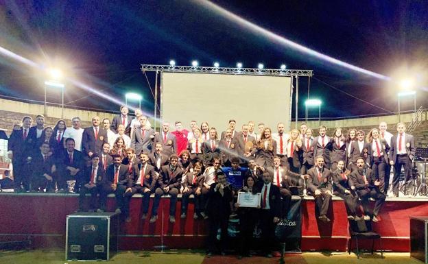 La Asociación Musical Jerez de los Caballeros, primer premio en el IV Certamen Nacional de Bandas de Música