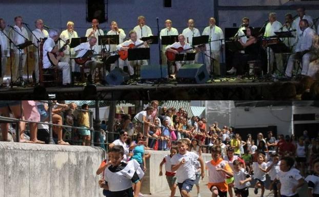 La 'Velá' de los Mártires, fiesta y música, de noche, y juegos, de día