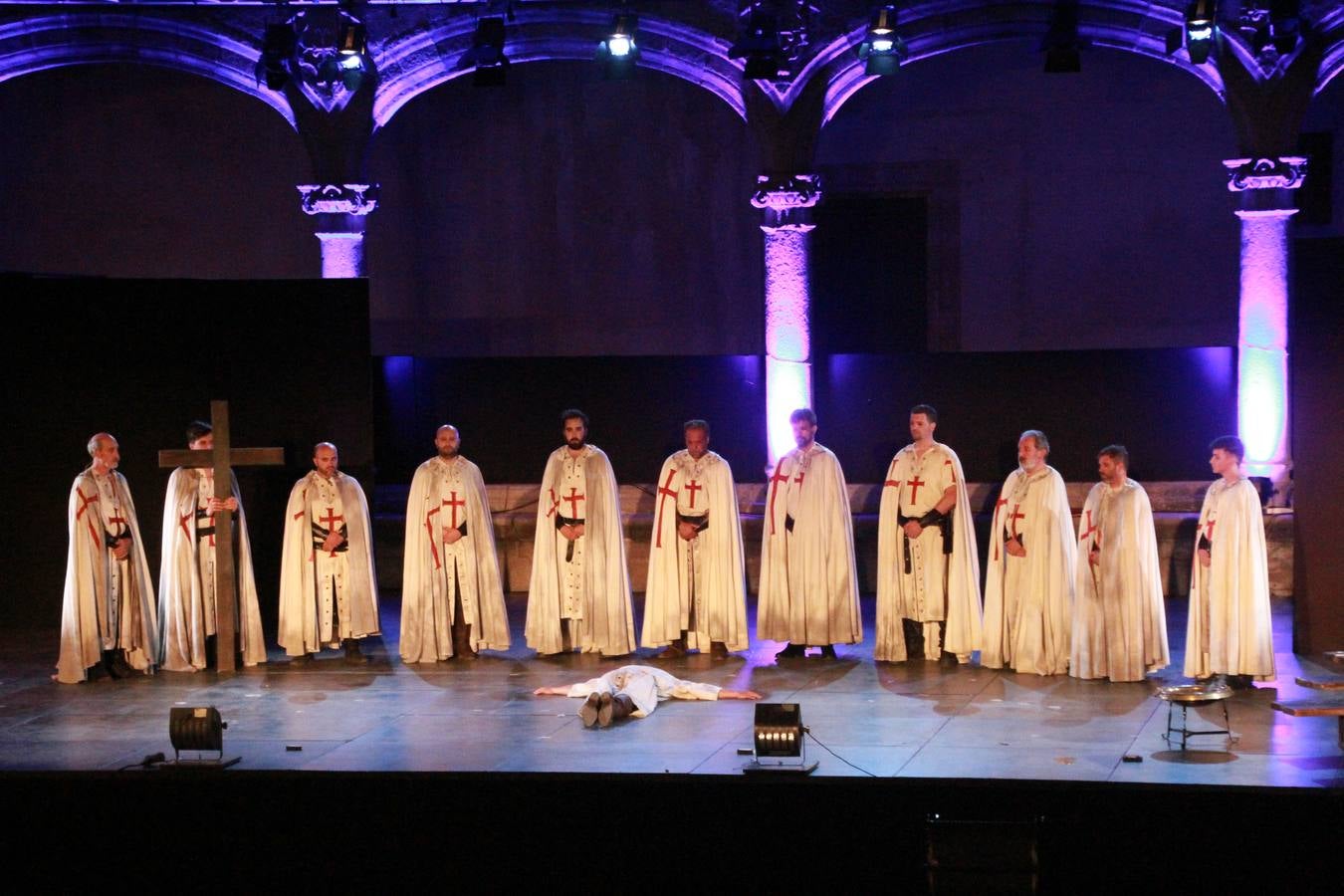Gran acogida de 'El último templario de Xerez' en Alcántara