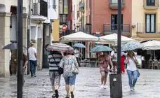 La lluvia hace acto de presencia en Extremadura, en Jerez se han recogido 4,4 litros