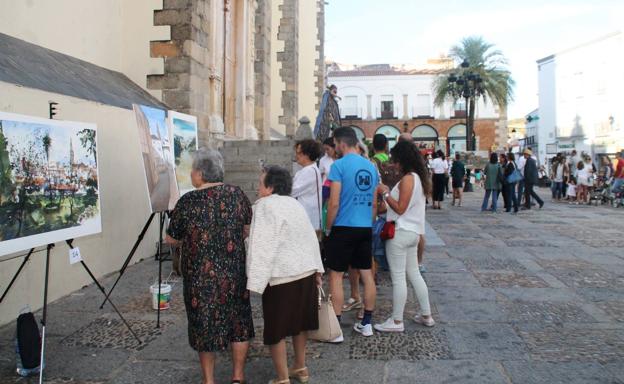 La belleza de Jerez, al descubierto, con el XV Concurso de pintura al Aire Libre 'Francisco Benavides'