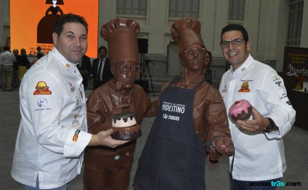 Gran experiencia y quehacer de Parejo y Carbonero en el Salón Internacional del Chocolate