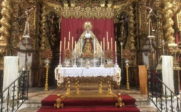 Comienza la novena en honor de la Virgen del Rosario, a las 20 horas en la iglesia de Santa Catalina
