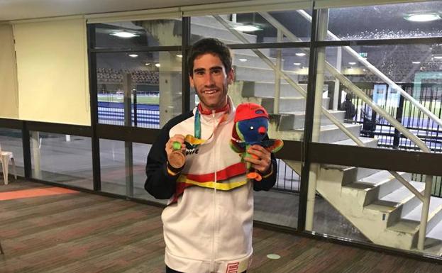 Manuel Gómez Lucas consigue el bronce en 3.000 metros obstáculos en el Campeonato del Mundo de Atletismo