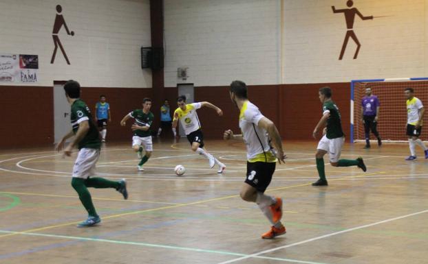 El Jerez Futsal vuelve a sumar, 2-1, esta vez ante el Coineña