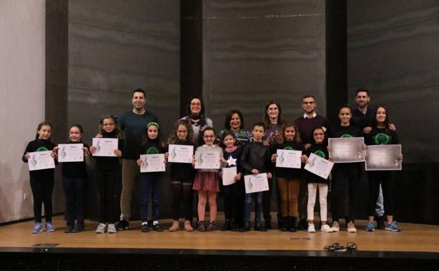 Los alumnos de la Escuela Municipal de Música celebran un concierto en honor de Santa Cecilia