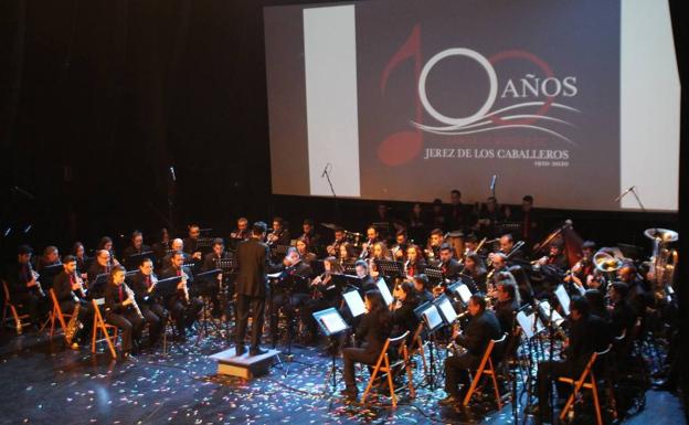 Brillante 'Conciertazo' de la Asociación Musical de Jerez a las puertas de su 100 aniversario