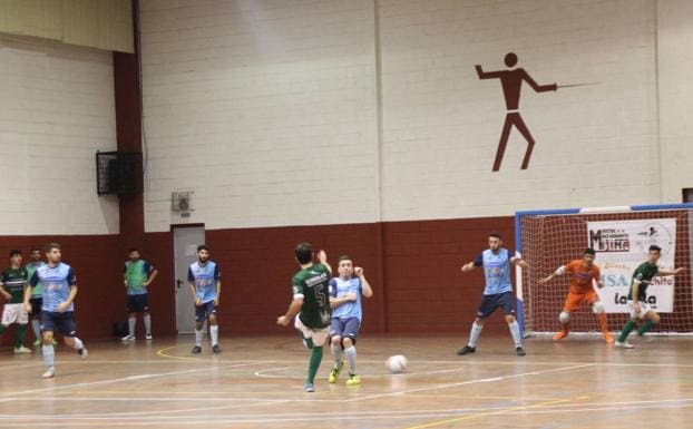 El Jerez Futsal buscará recuperar la senda positiva el sábado ante el Victoria kent tras caer ante el Ejido