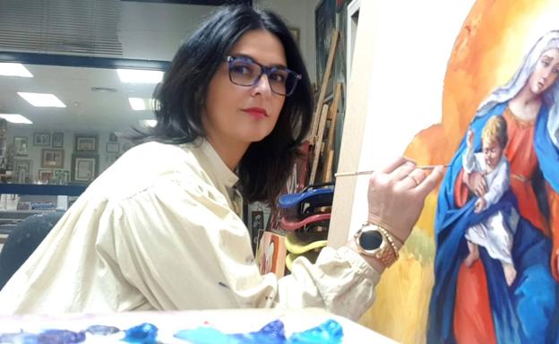 Nuria Barrera Bellido es la autora del cartel de la Semana Santa de Jerez de los Caballeros 2020
