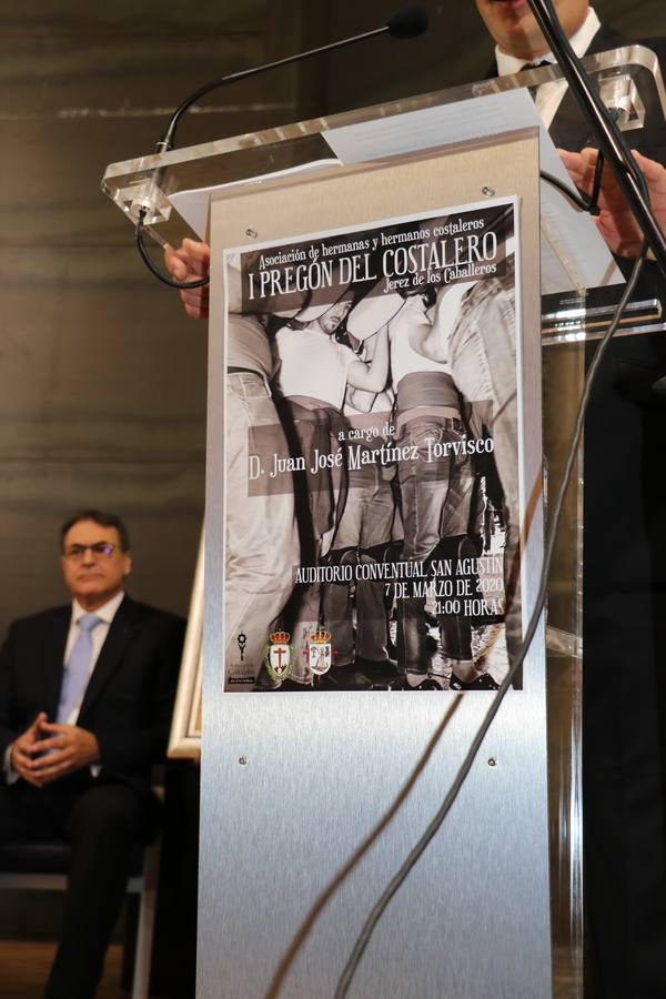 Magnífico y emotivo I Pregón del costalero a cargo de Juan José Martínez Torvisco