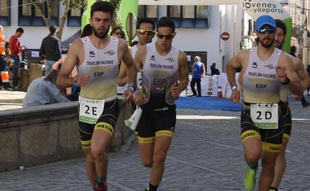 Luis A. Cordero y Álvaro Crespo, subcampeones de Extremadura en Duatlón Contrarreloj