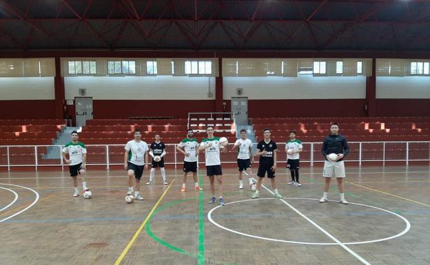 Ilusión y entusiasmo en la plantilla del Jerez Futsal por su vuelta a los entrenamientos