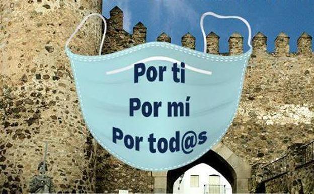 Jerez de los Caballeros se pone la mascarilla