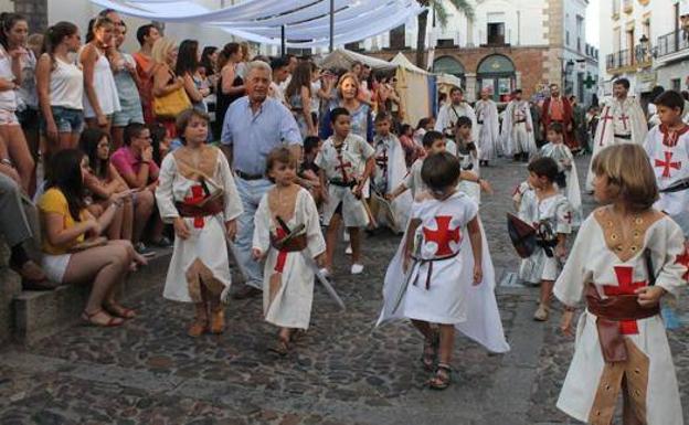 La participación ciudadana, seña de identidad del Festival Templario de Jerez de los Caballeros