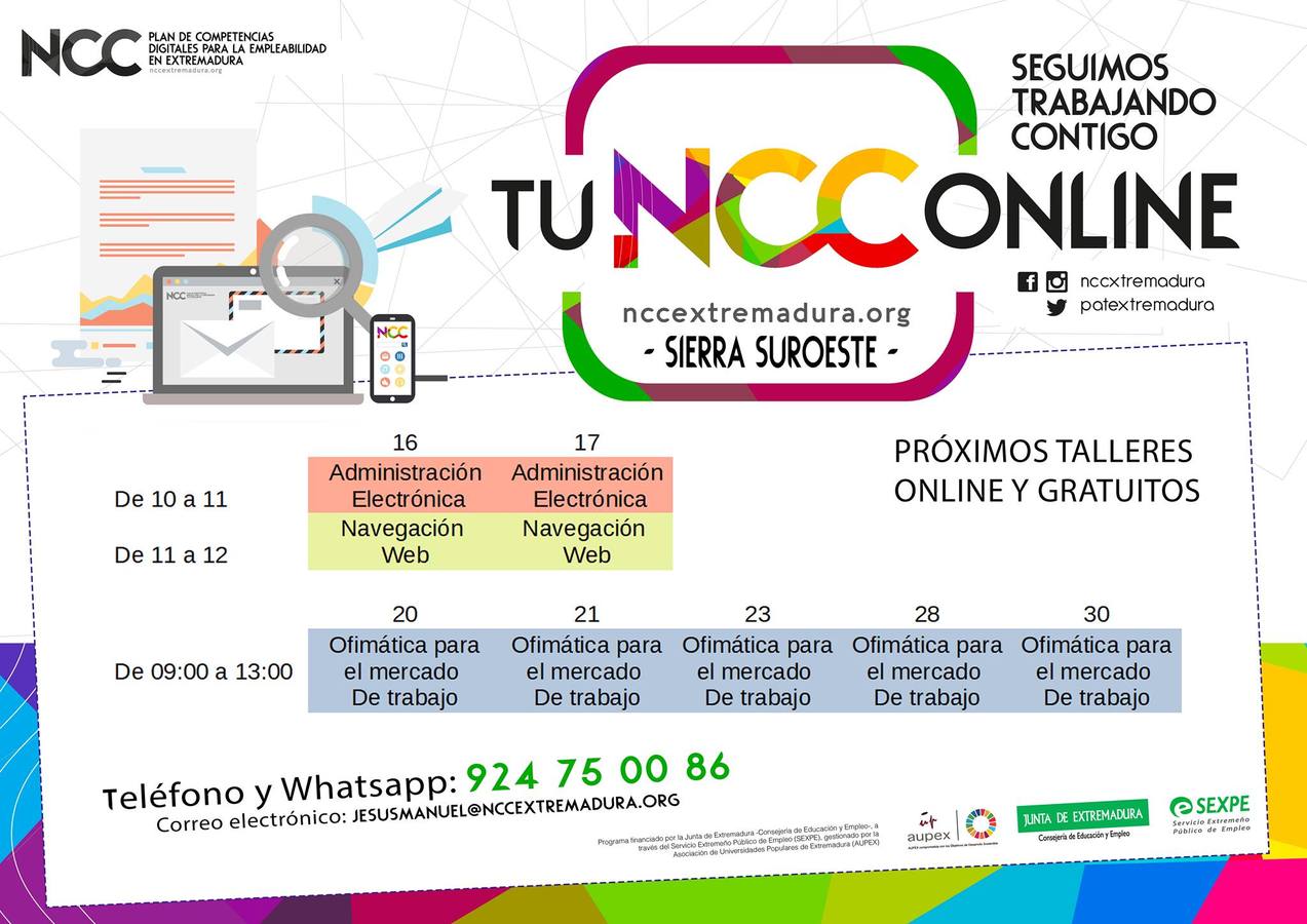 El NCC propone más talleres para el buen uso y aprovechamiento de las nuevas tecnologías