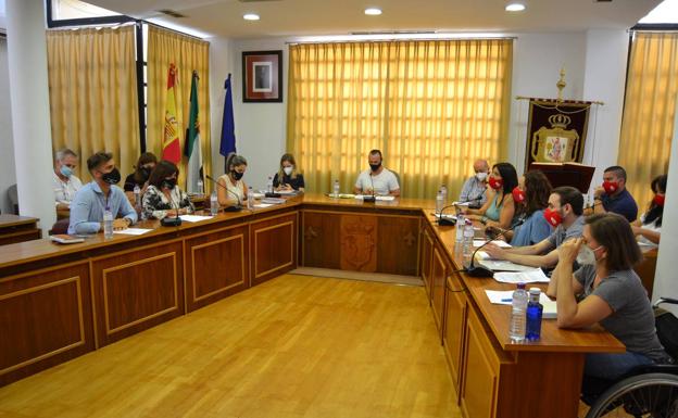 El pleno municipal aprueba ayudas a pymes y ciudadanos por unanimidad, con el voto de Manuela Cordobés ya como concejal no adscrita