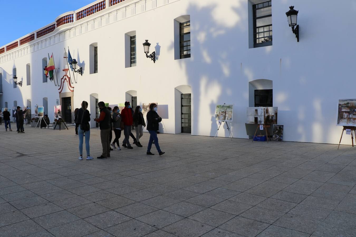 25 artistas subrayan la riqueza patrimonial de Jerez en el XVI Concurso de Pintura al Aire Libre 'Francisco Benavides'