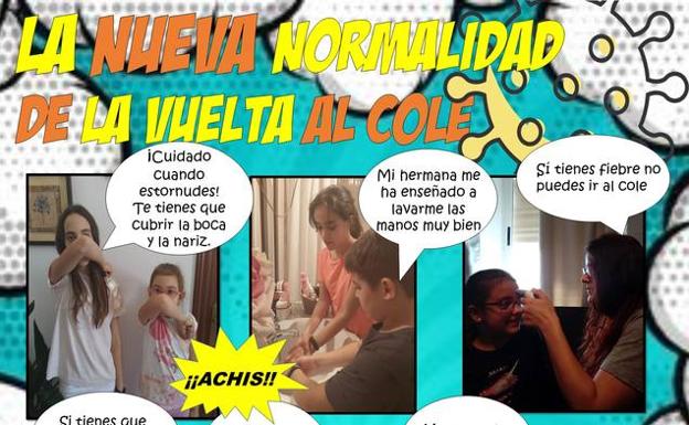 El Programa de Familia de la Mancomunidad emprende una campaña sobre la nueva normalidad en el cole