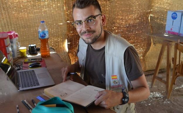 El egiptólogo valuenguero Mario Méndez participa, en Egipto, en el Proyecto 'Visir Amen-Hotep Huy AT-28-'